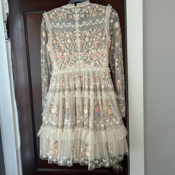 Needle & Thread Cream Lace Dress - Picture 2 of 4